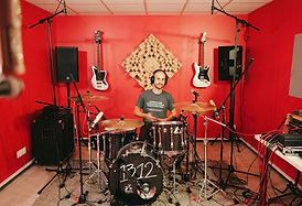 Studio de prise DE son batterie au CFPM