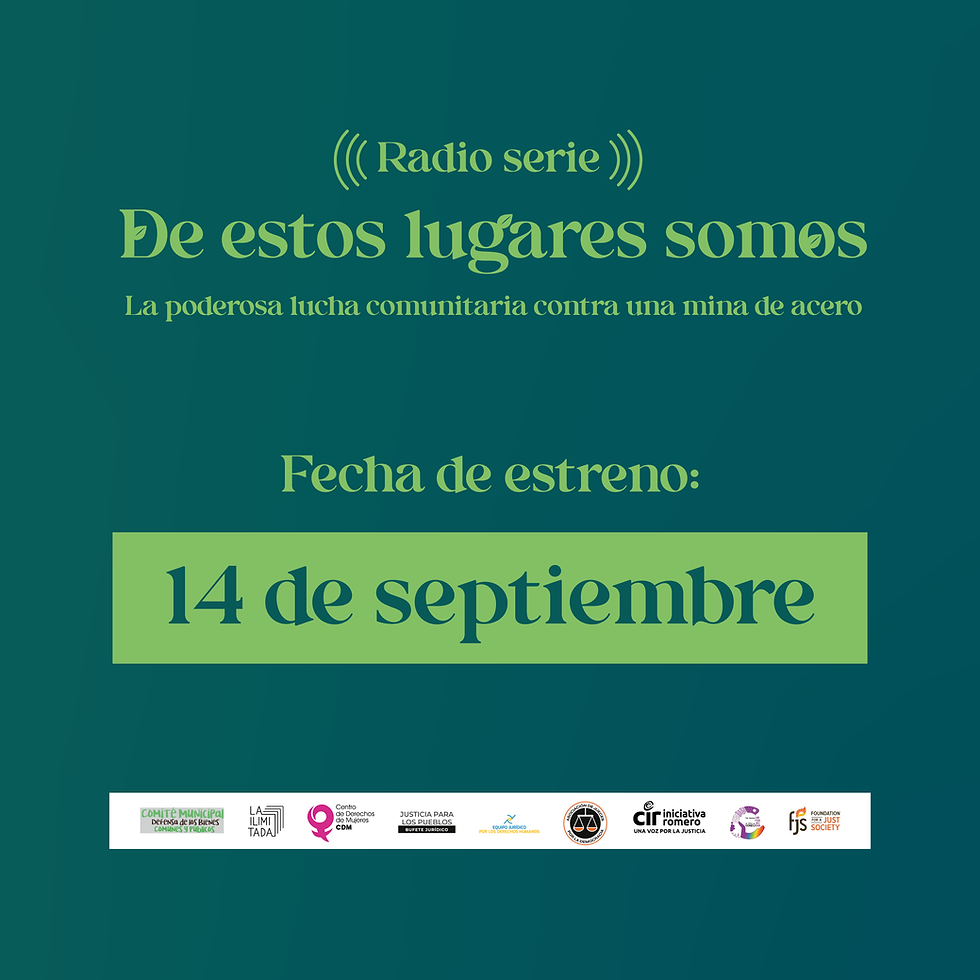 Radio serie: De estos lugares somos