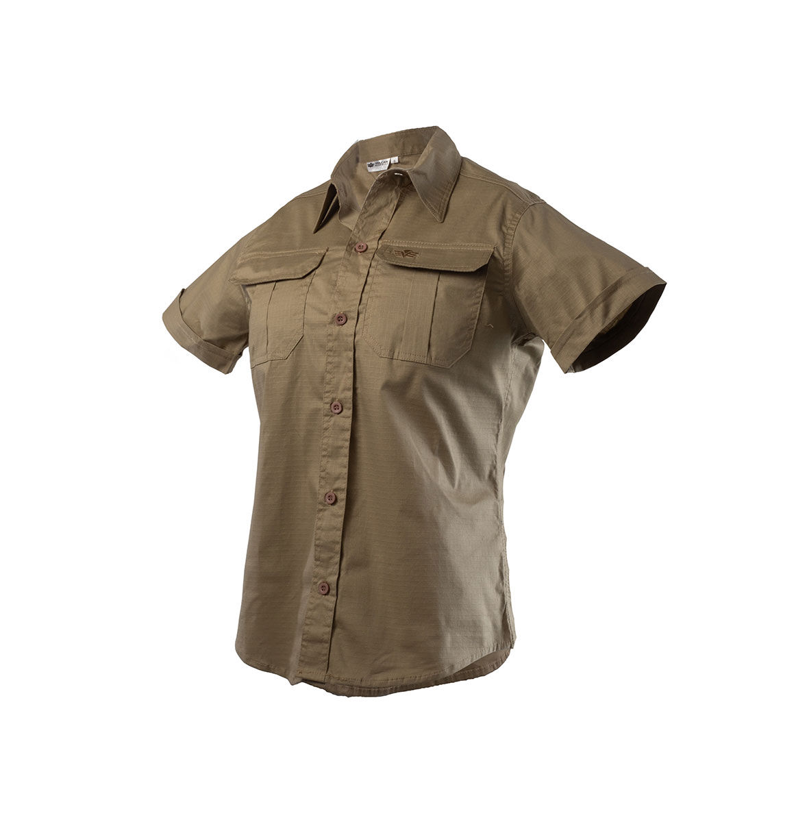LADIES BUSH SHIRT SHORT SLEEVE