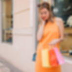 Woman with shopping bags