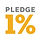Pledge 1% logo