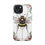 Thumbnail: Floral Bee Stained Glass Magnetic Tough Cases - iPhone Protection