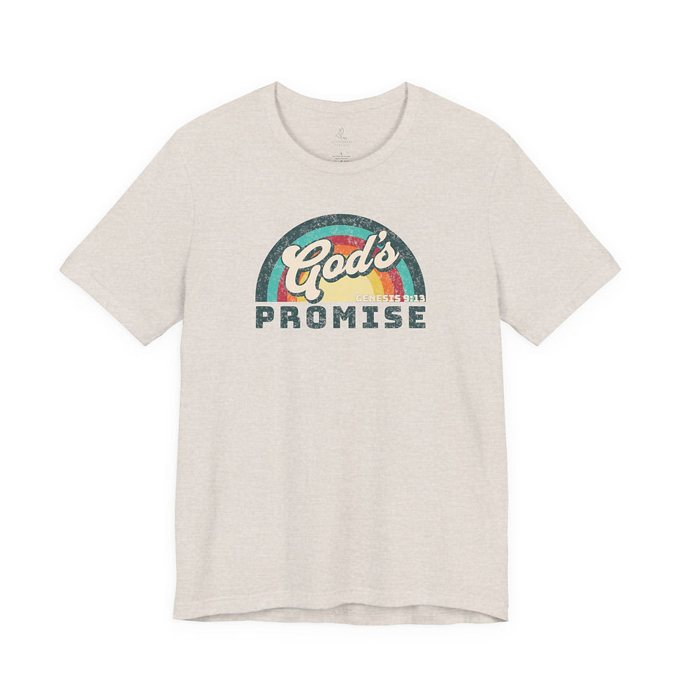 Thumbnail: God's Promise Tee, Faith-Based Apparel, Gift for Believers, Christian T-Shirt