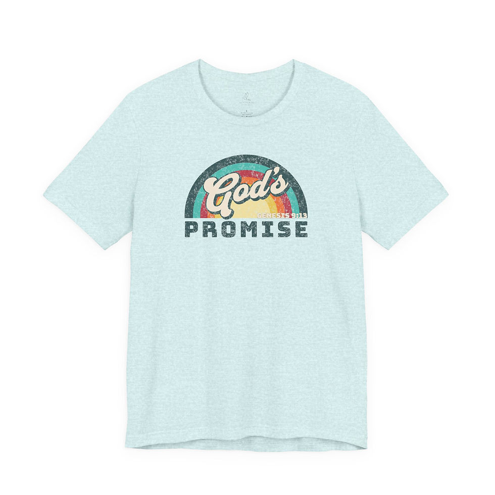 Thumbnail: God's Promise Tee, Faith-Based Apparel, Gift for Believers, Christian T-Shirt
