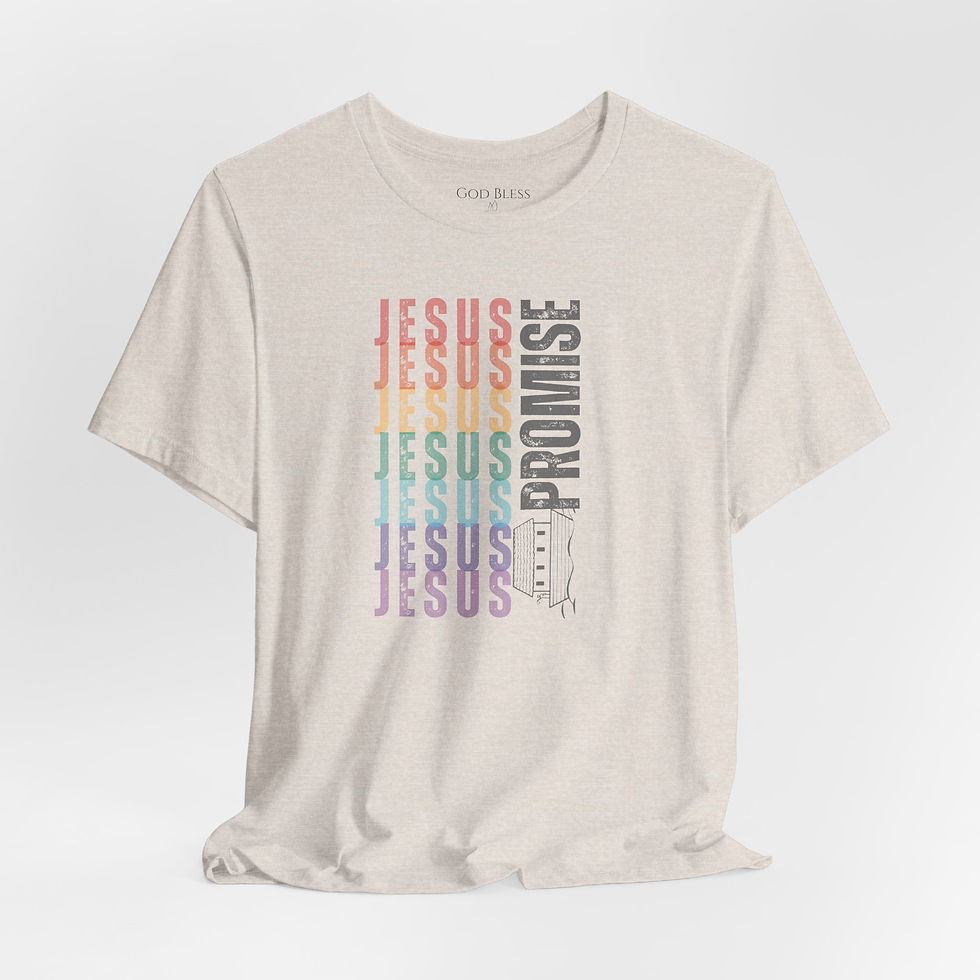 Thumbnail: God's Promise Tee, Inspirational Faith T-Shirt, Christian Apparel