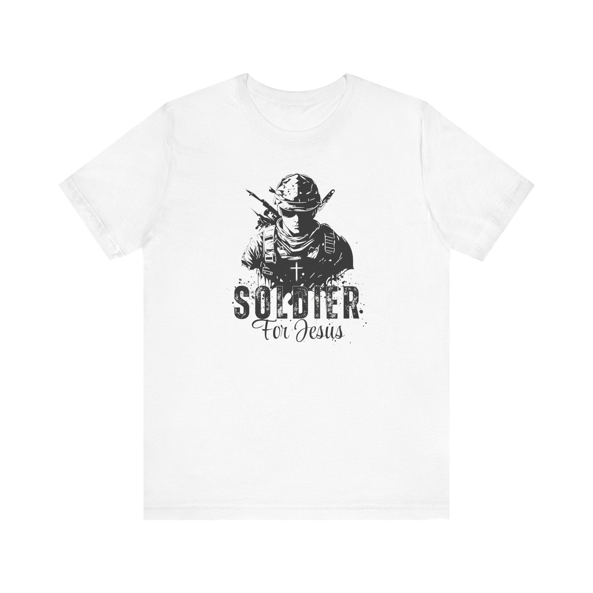 Christian Soldier for Jesus T-Shirt — Faith-Based Military-Inspired Tee
