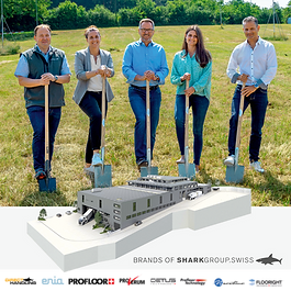 SHARKGROUP: Spatenstich in Oberhasli