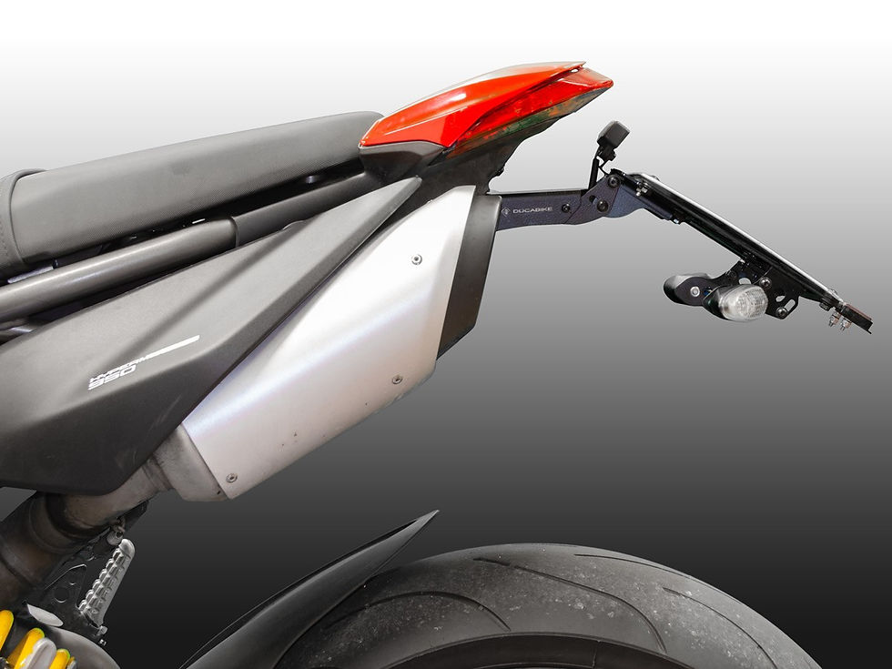 Miniatura: PRT19 - PORTA TARGA REGOLABILE HYPERMOTARD 950