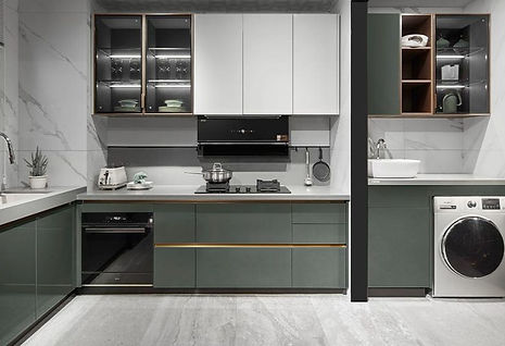 Bright and airy kitchen with stainless steel appliances, modern cabinetry, and a functional, open-concept design.