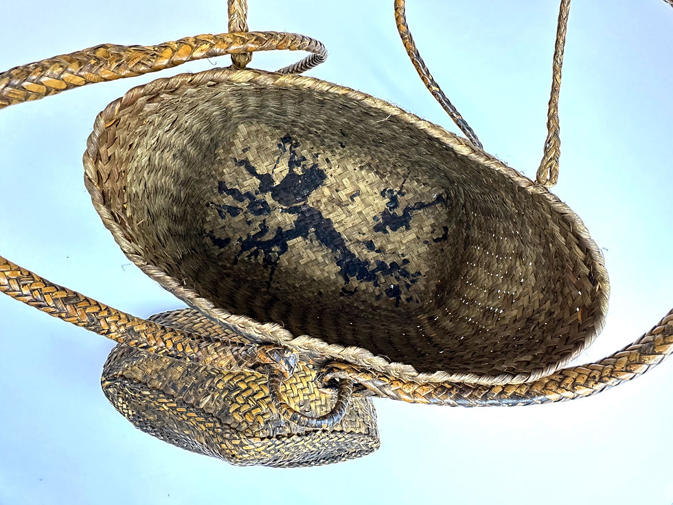 Thumbnail: Carrying backpack basket from Philippines