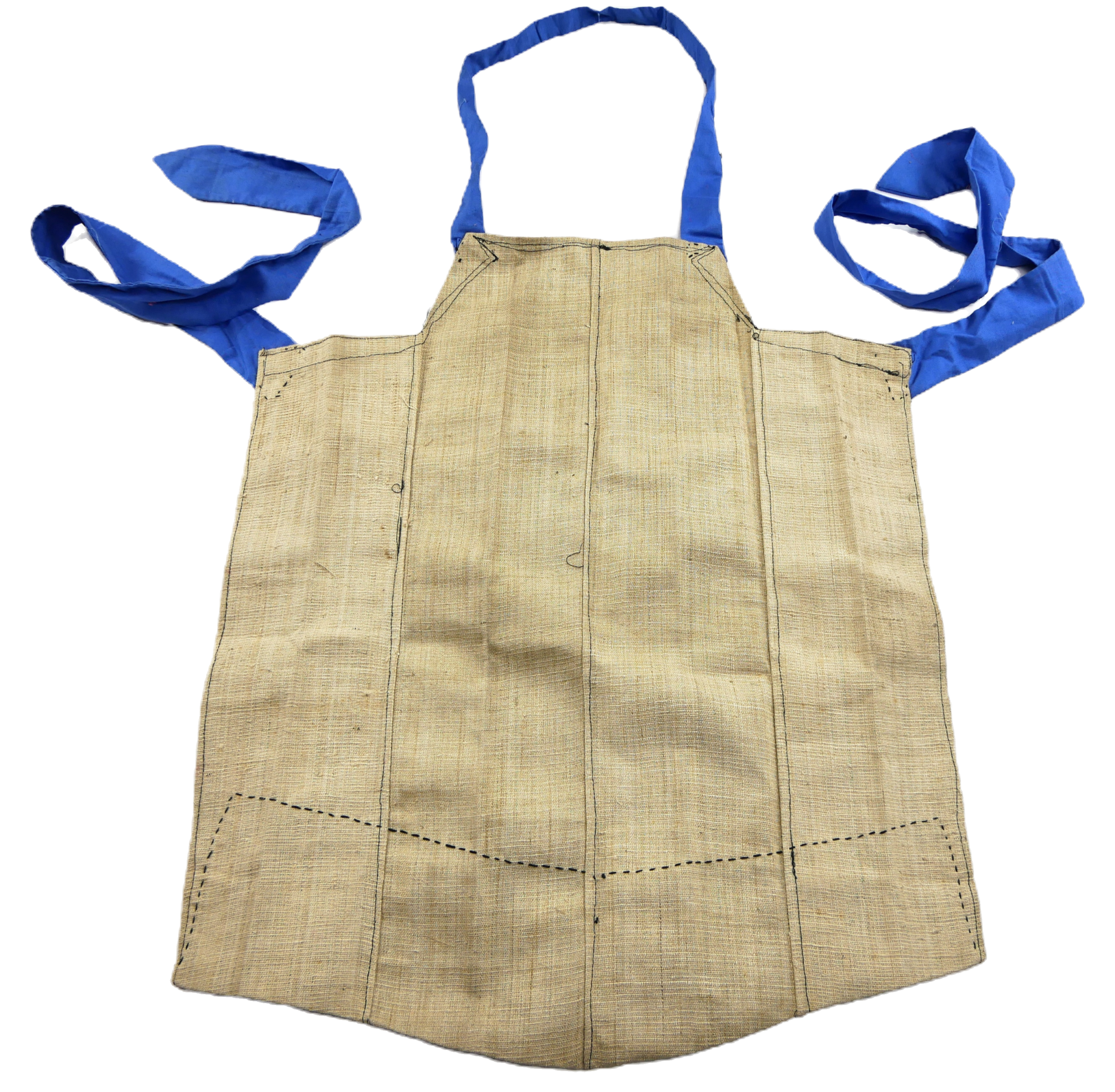 Child's apron of hemp