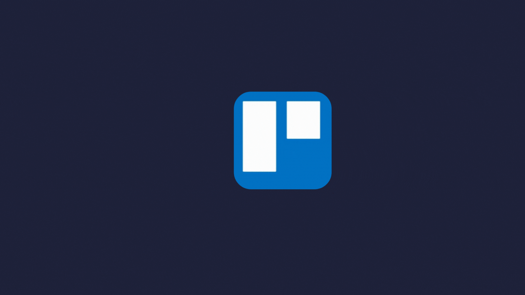 animated Trello logo