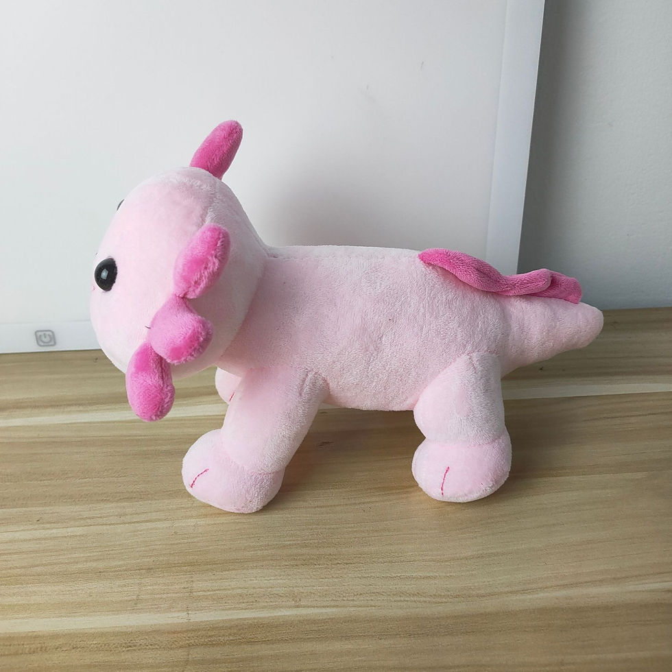 Thumbnail: Cute Pink Axolotl Plush Doll