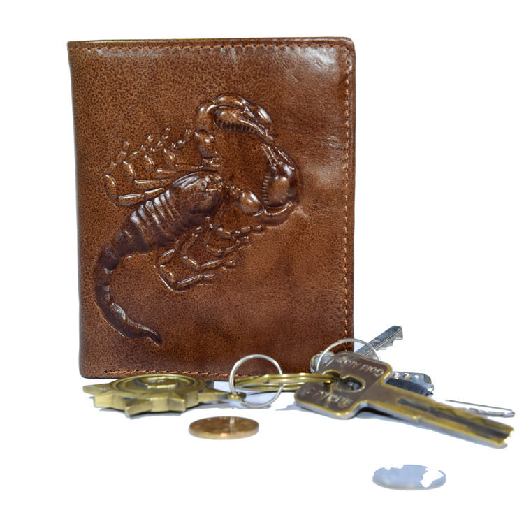 Thumbnail: Men's leather Scorpion Wallet