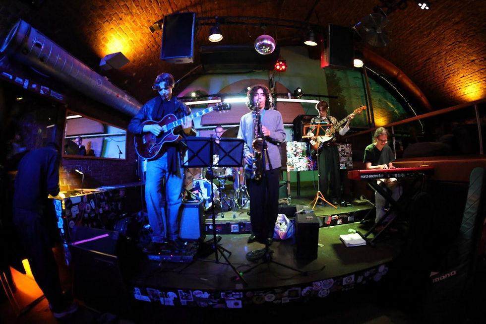 Live jazz concert at ATLAS, Vienna