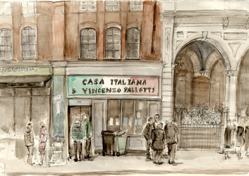 Plein air illustrations