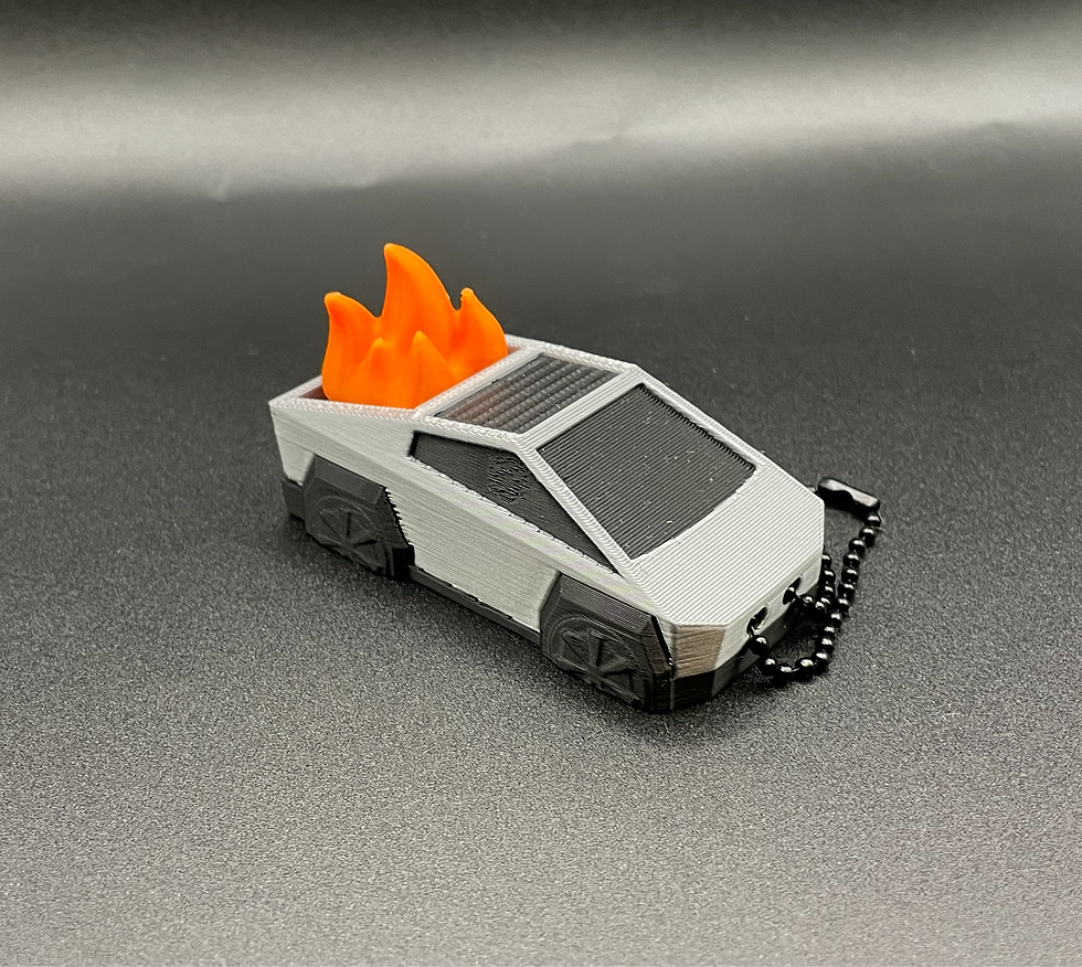 Pickup Truck on Fire - Fidget Clicker™