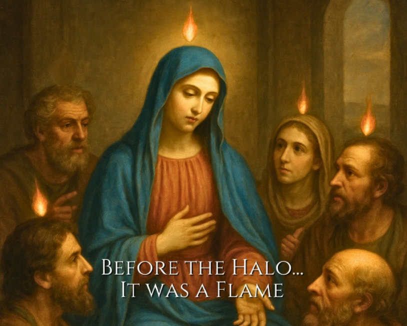 apôtres, Esprit Saint, flamme divine