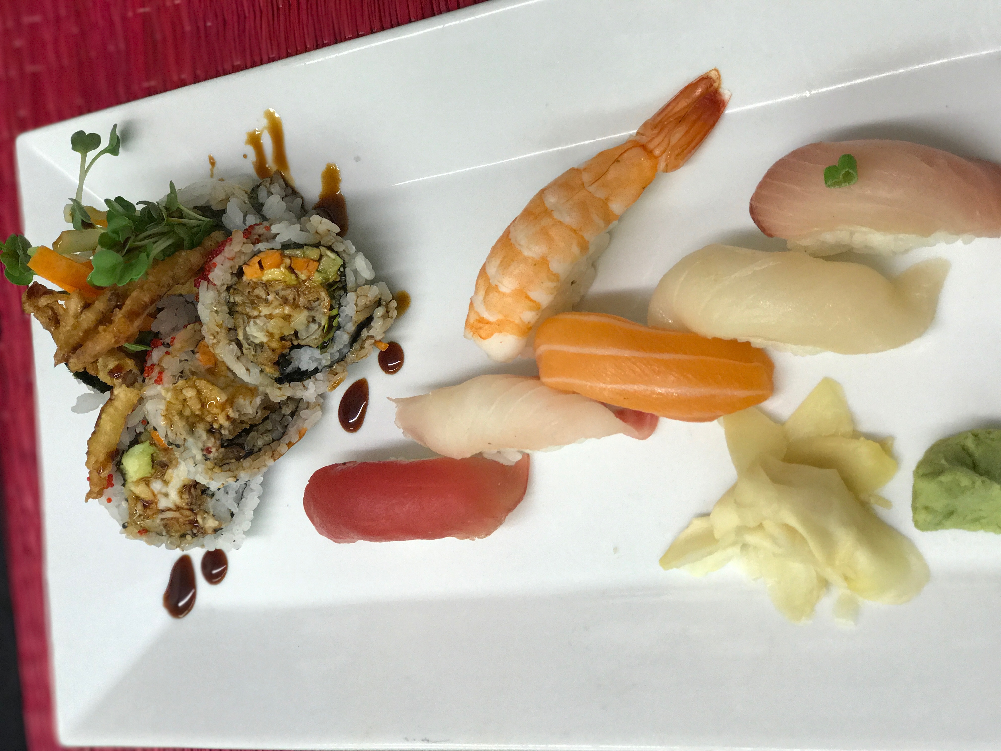 Arranged Food and Objects