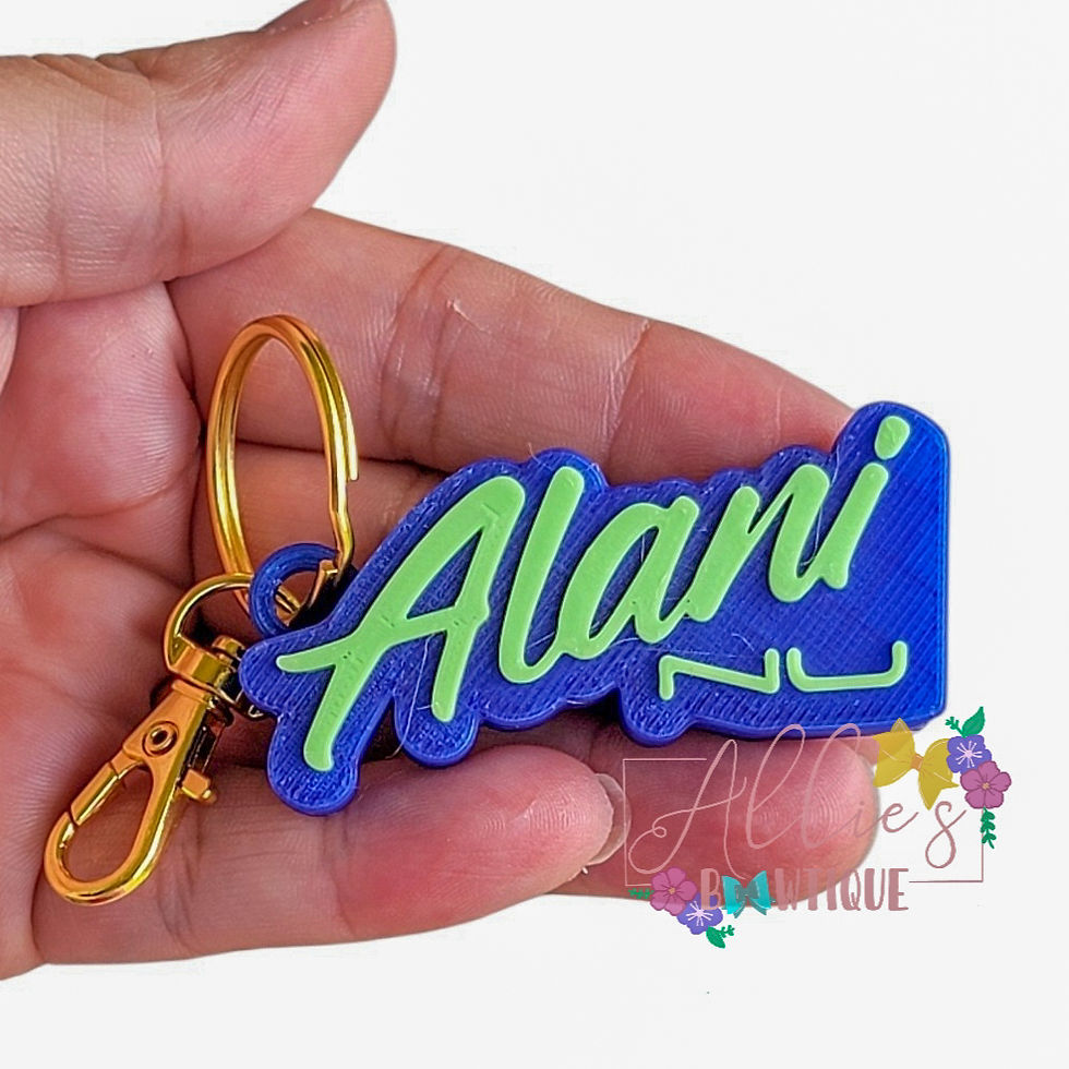 Thumbnail: Custom color Alani Keychain Tab Opener
