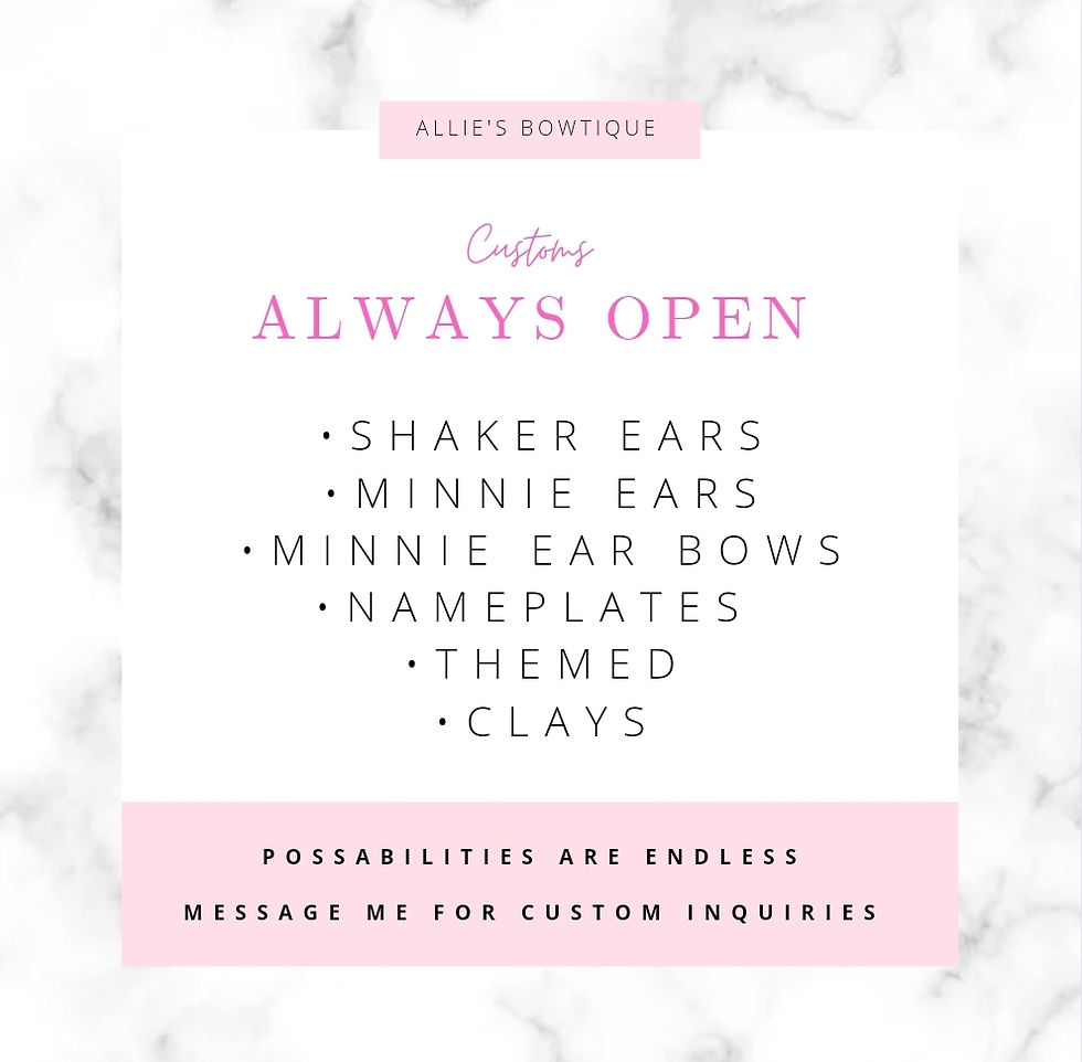 INFORMATION! This is NOT a custom listing