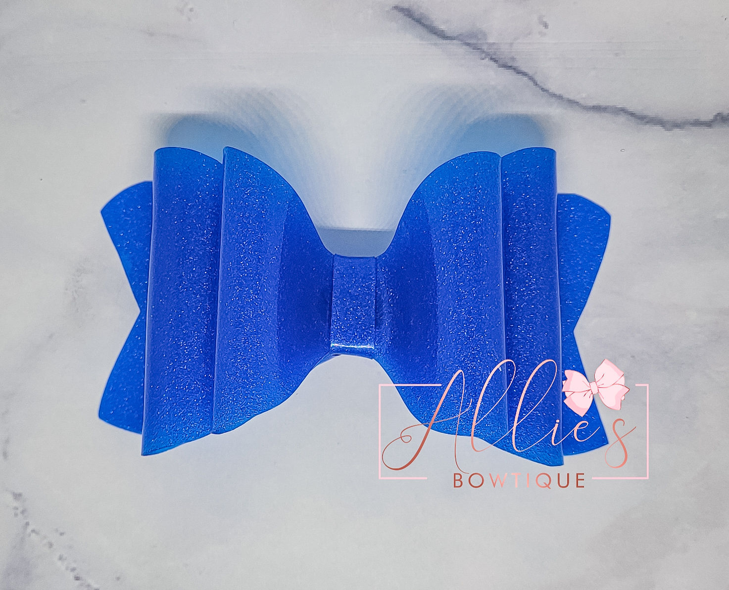 Blue Swim Bow