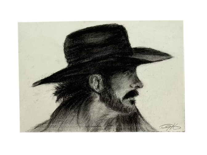 Charcoal Mini Cowboy