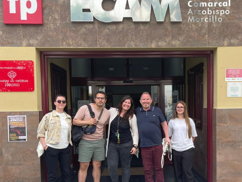 Ludovine realiza sus prácticas Erasmus en la ECAM