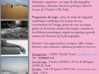 Stage de photographie numérique