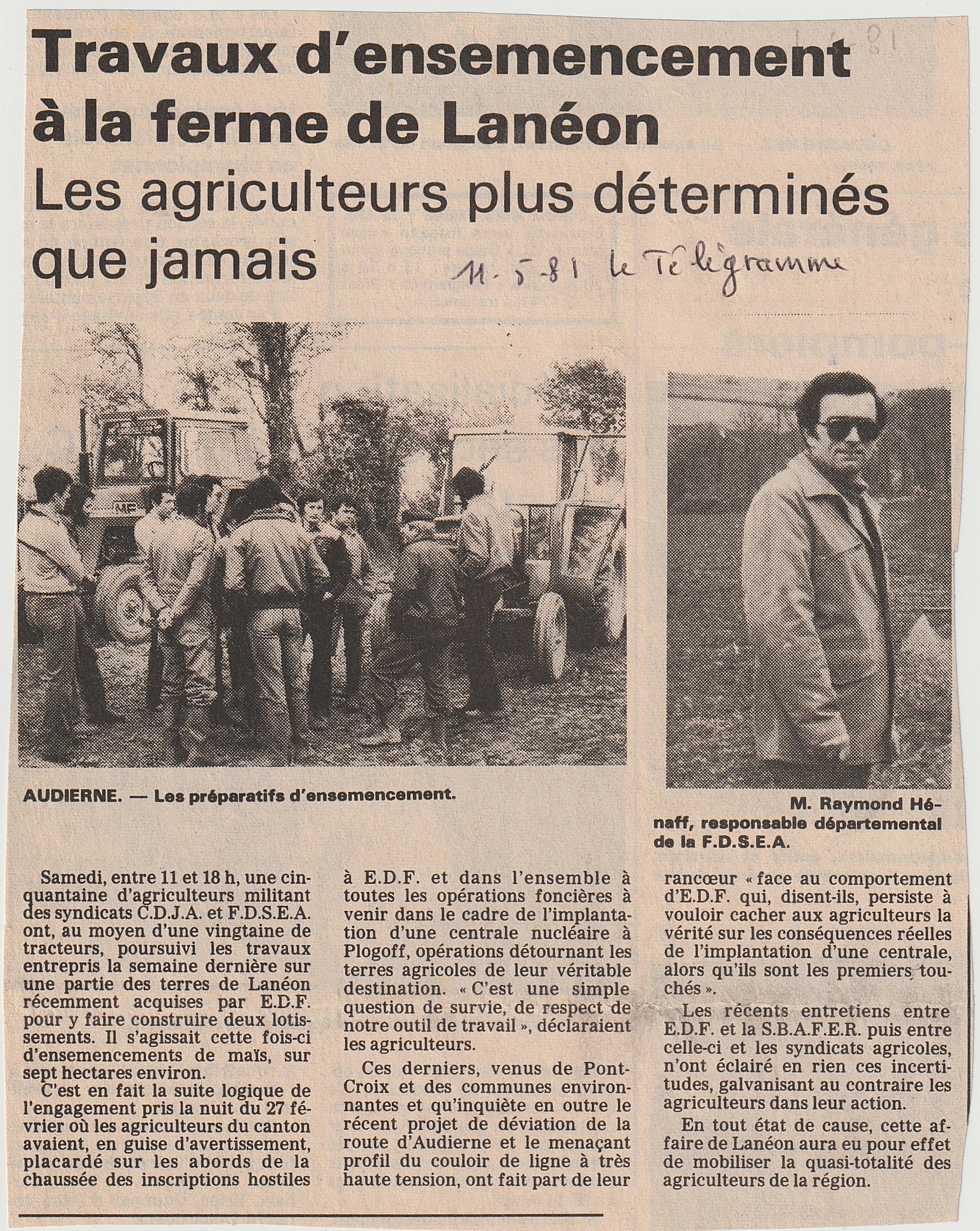 Ensemencements à Lanéon Le Télégramme 11