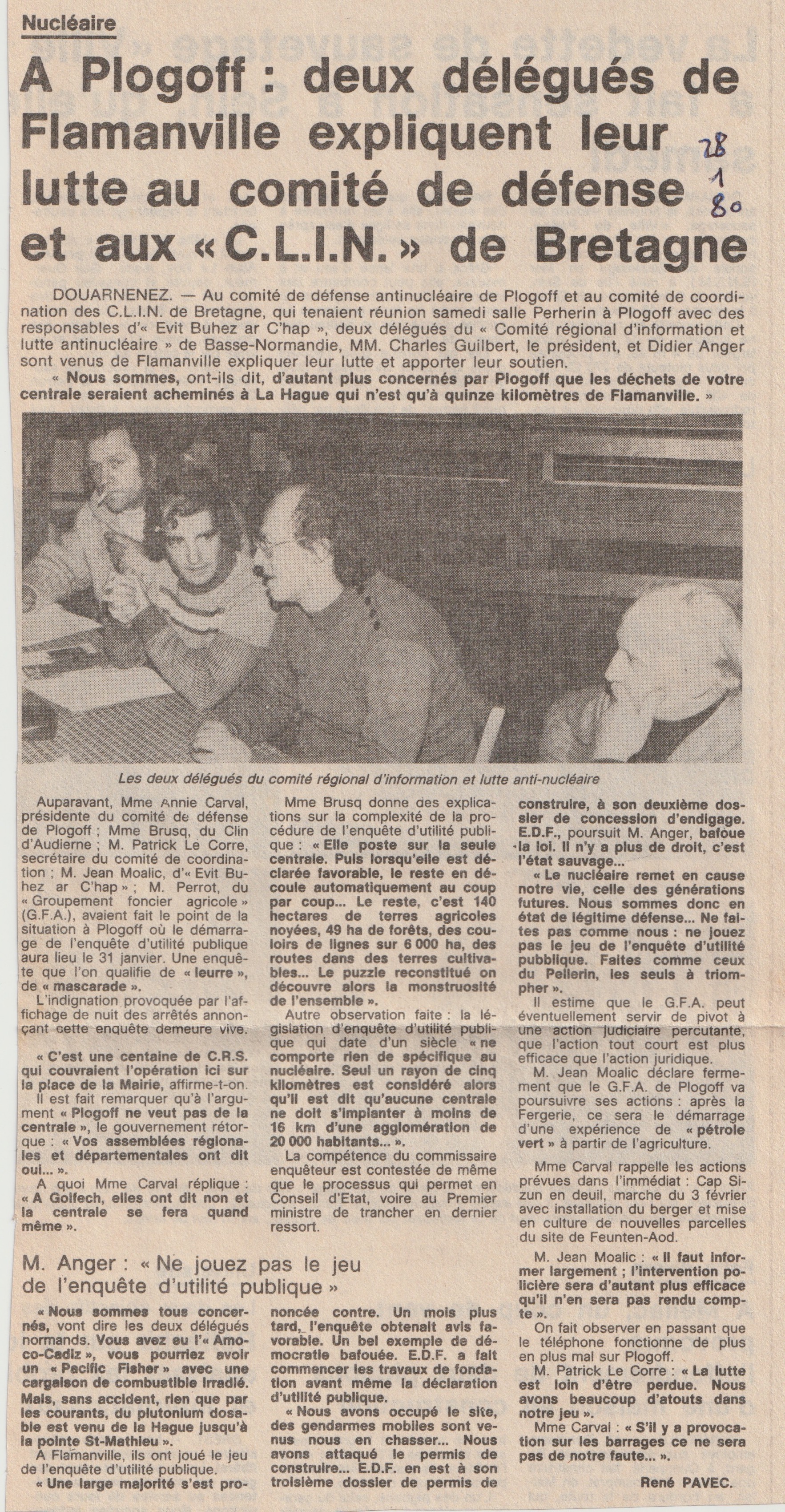 Délégués CRILAN Flamanville à Plogoff 28