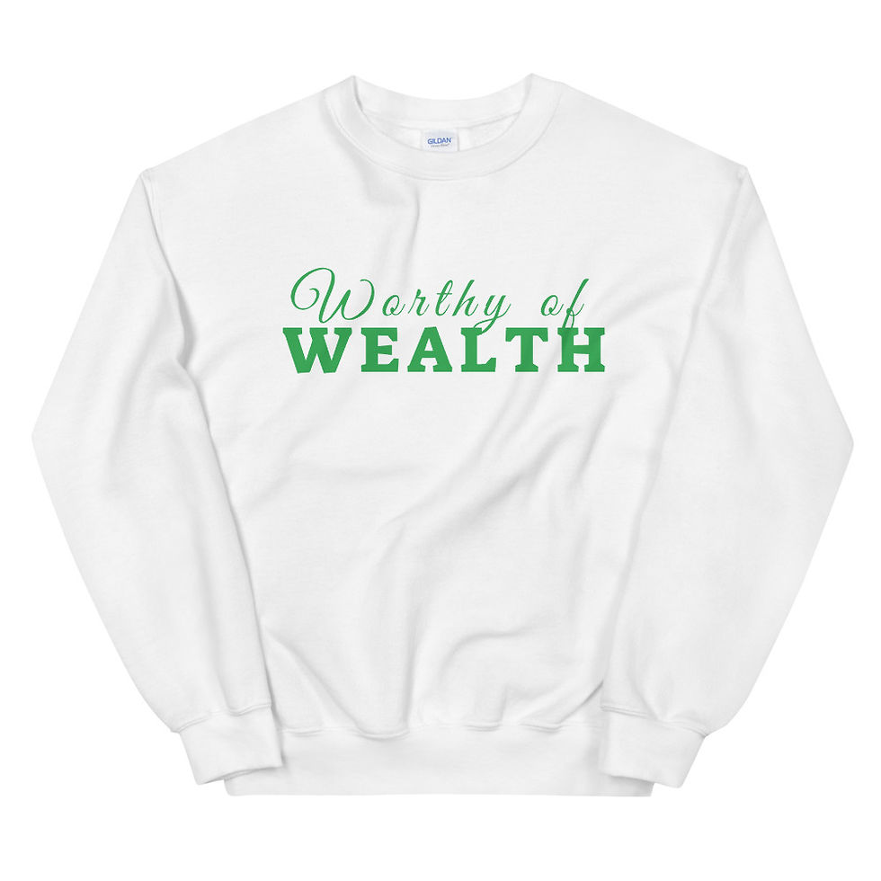 Thumbnail: Worthy of Wealth - Green on Green