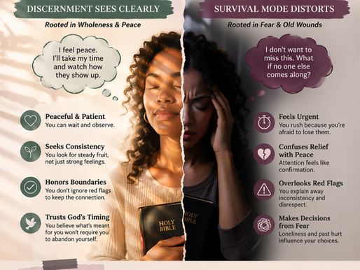 When Survival Mode Distorts Discernment: Why Even Strong Women of Faith Can Misread “God Sent”
