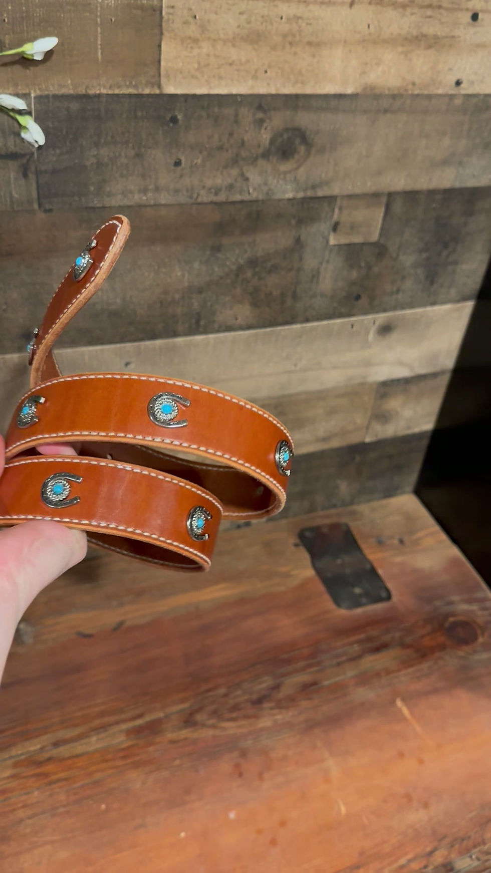 Thumbnail: 1-1/2 inch Wide Horseshoe Belts