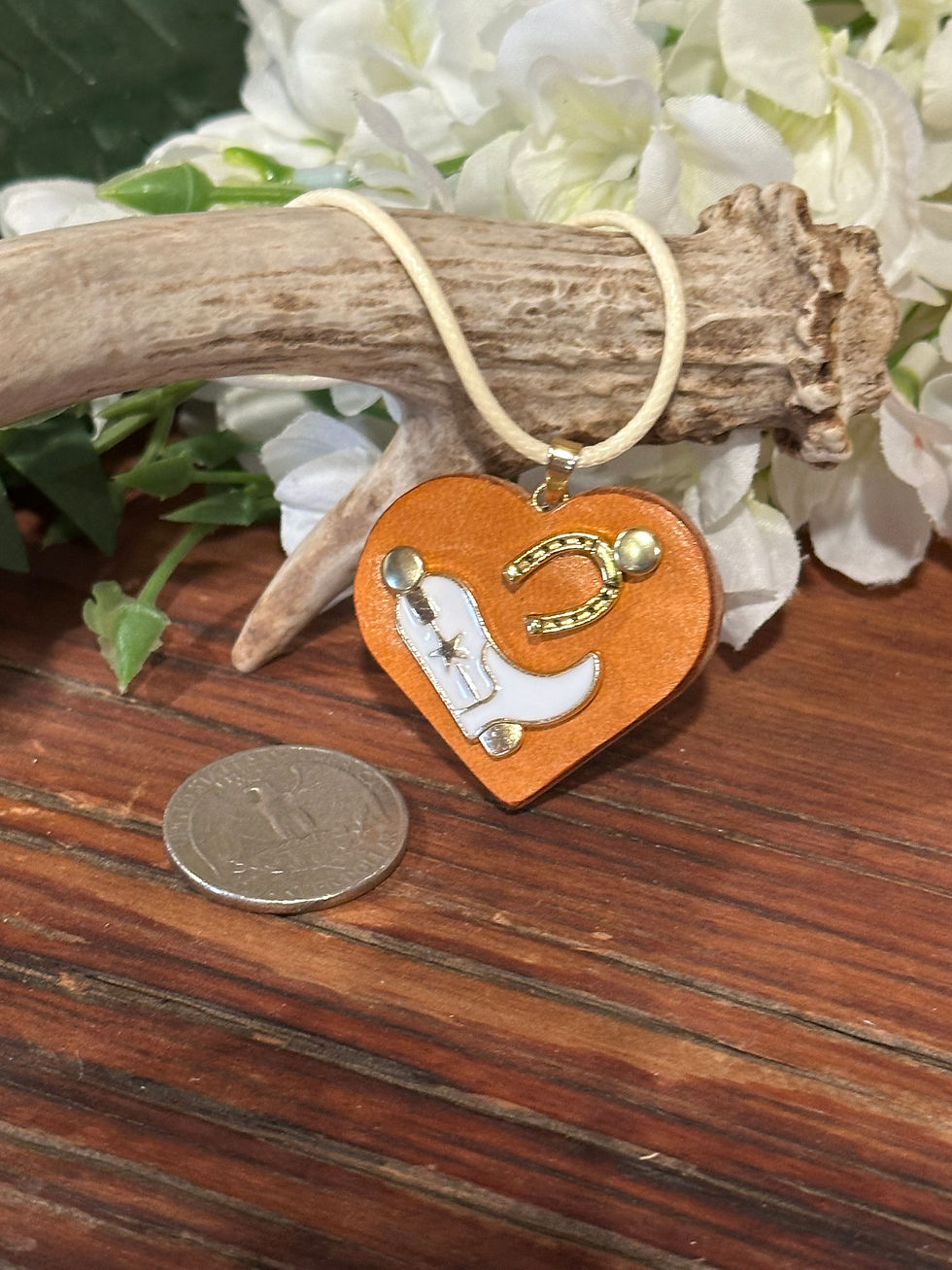 Thumbnail: Cowboy Boot Necklaces