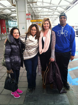 Mom, Yvette, April and Marvin