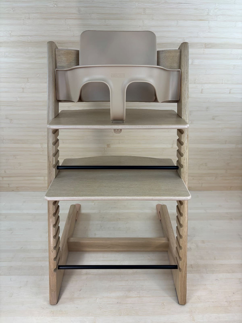 Miniaturbild: Stokke® Tripp Trapp inkl. Babyset & Kissen / Oak Natural / Top-Zustand