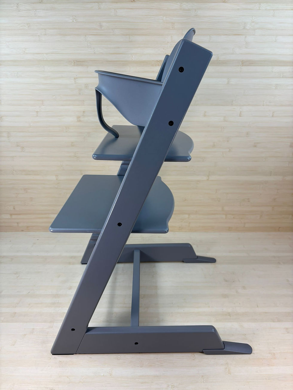 Miniaturbild: Stokke® Tripp Trapp inkl. Babyset & Kissen / Storm Grey / Top-Zustand