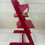 Miniaturbild: Stokke® Tripp Trapp inkl. Babyset & Kissen / Rot / guter Zustand