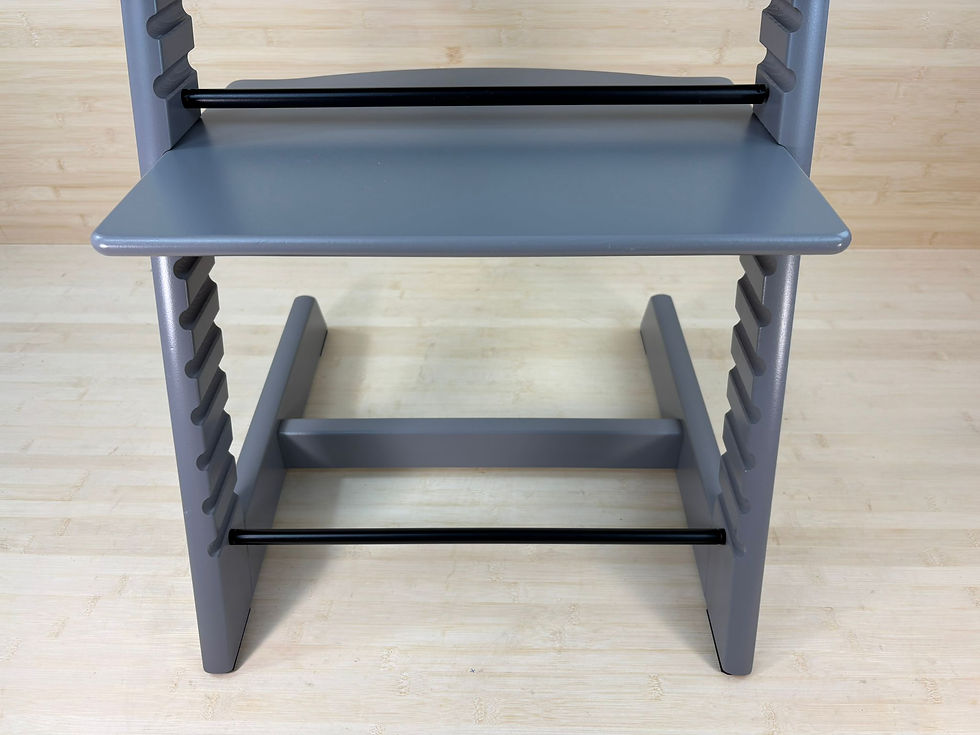 Miniaturbild: Stokke® Tripp Trapp inkl. Babyset & Kissen / Storm Grey / Top-Zustand