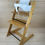 Miniaturbild: Stokke® Tripp Trapp inkl. Babyset & Kissen / Buche / abgenutzter Zustand