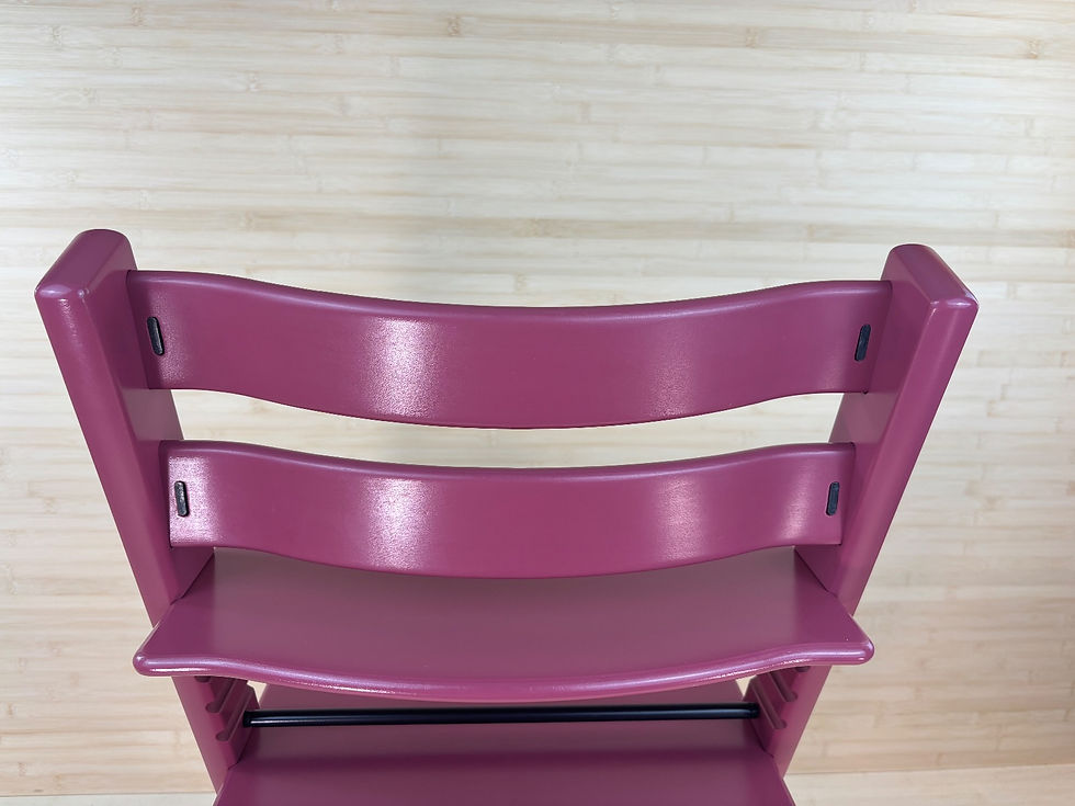 Miniaturbild: Stokke® Tripp Trapp inkl. Babyset, Kissen, Newborn & Tray / Heather Pink