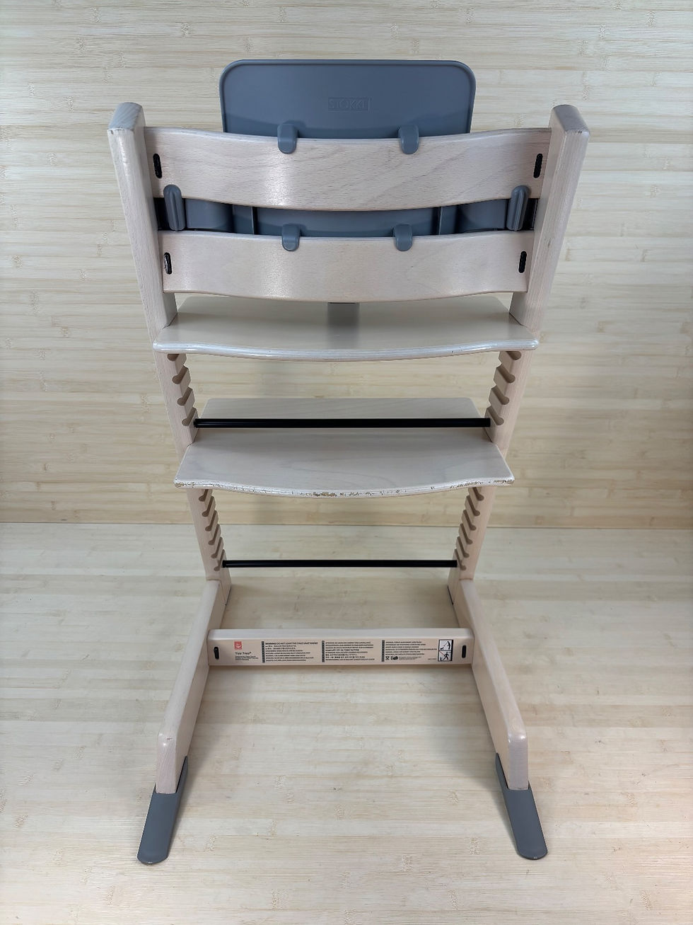 Miniaturbild: Stokke® Tripp Trapp inkl. Babyset, Kissen, Newborn & Tray / Whitewash
