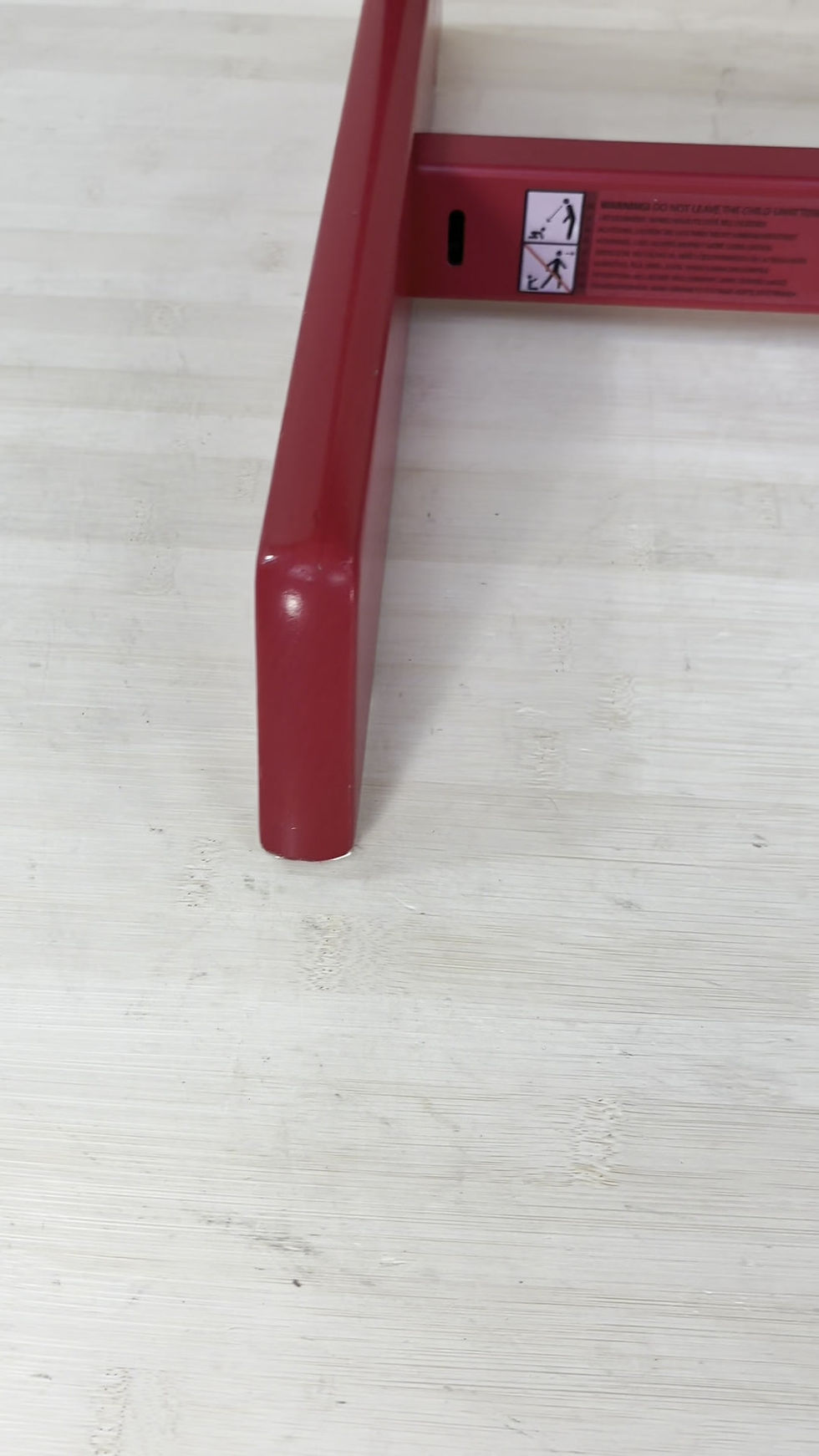 Miniaturbild: Stokke® Tripp Trapp inkl. Babyset & Kissen / Rot / guter Zustand