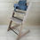 Miniaturbild: Stokke® Tripp Trapp inkl. Babyset & Kissen / Whitewash / guter Zustand