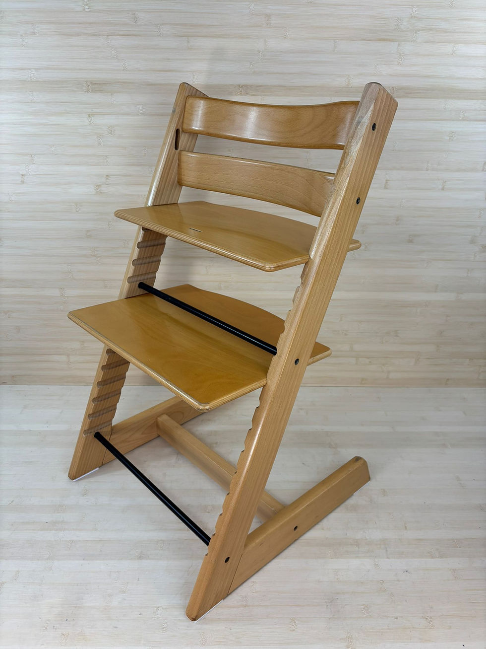Miniaturbild: Stokke® Tripp Trapp inkl. Babyset & Kissen / Buche / abgenutzter Zustand