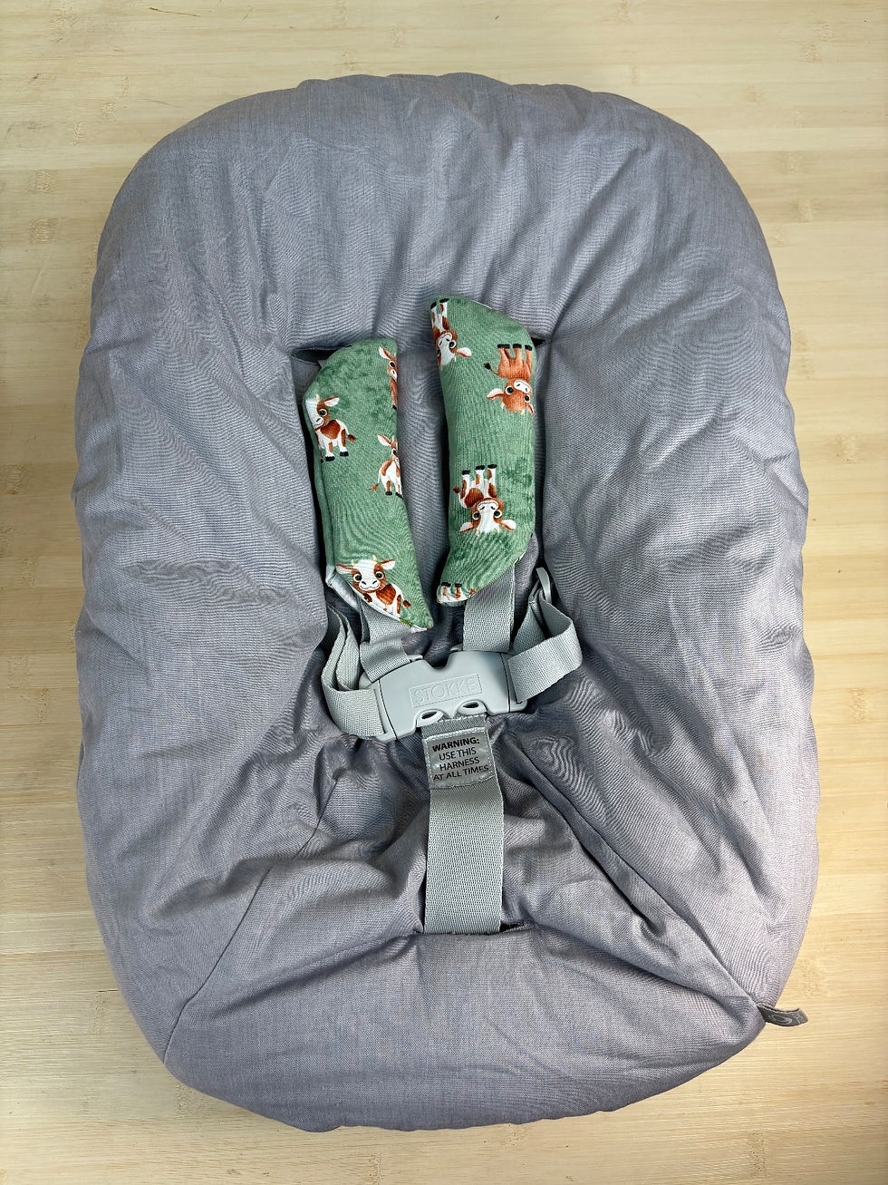 Miniaturbild: Stokke® Tripp Trapp inkl. Babyset, Kissen, Newborn & Tray / Whitewash