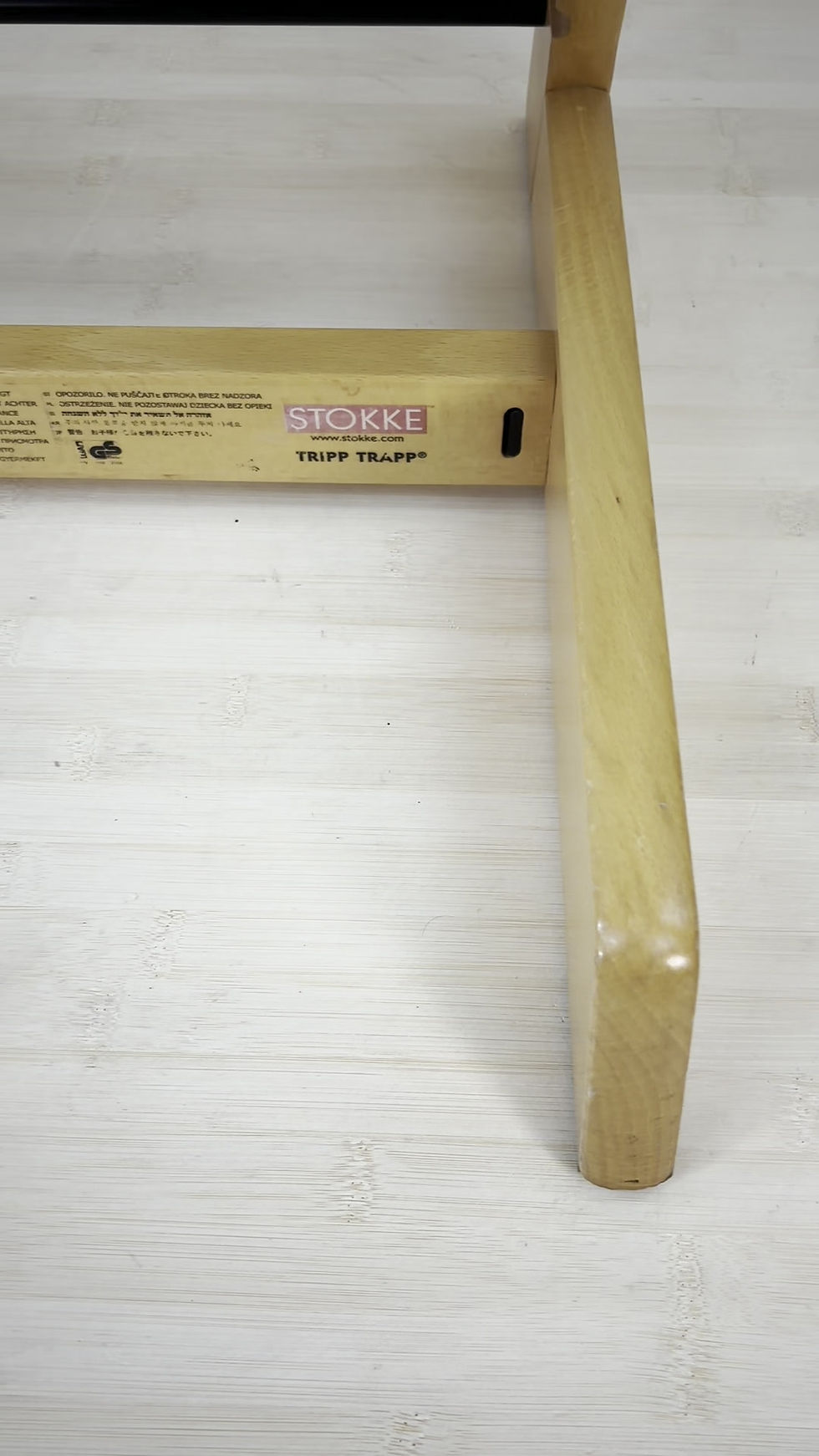 Miniaturbild: Stokke® Tripp Trapp inkl. Babyset & Kissen / Buche / guter Zustand