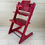 Miniaturbild: Stokke® Tripp Trapp inkl. Babyset & Kissen / Rot / guter Zustand