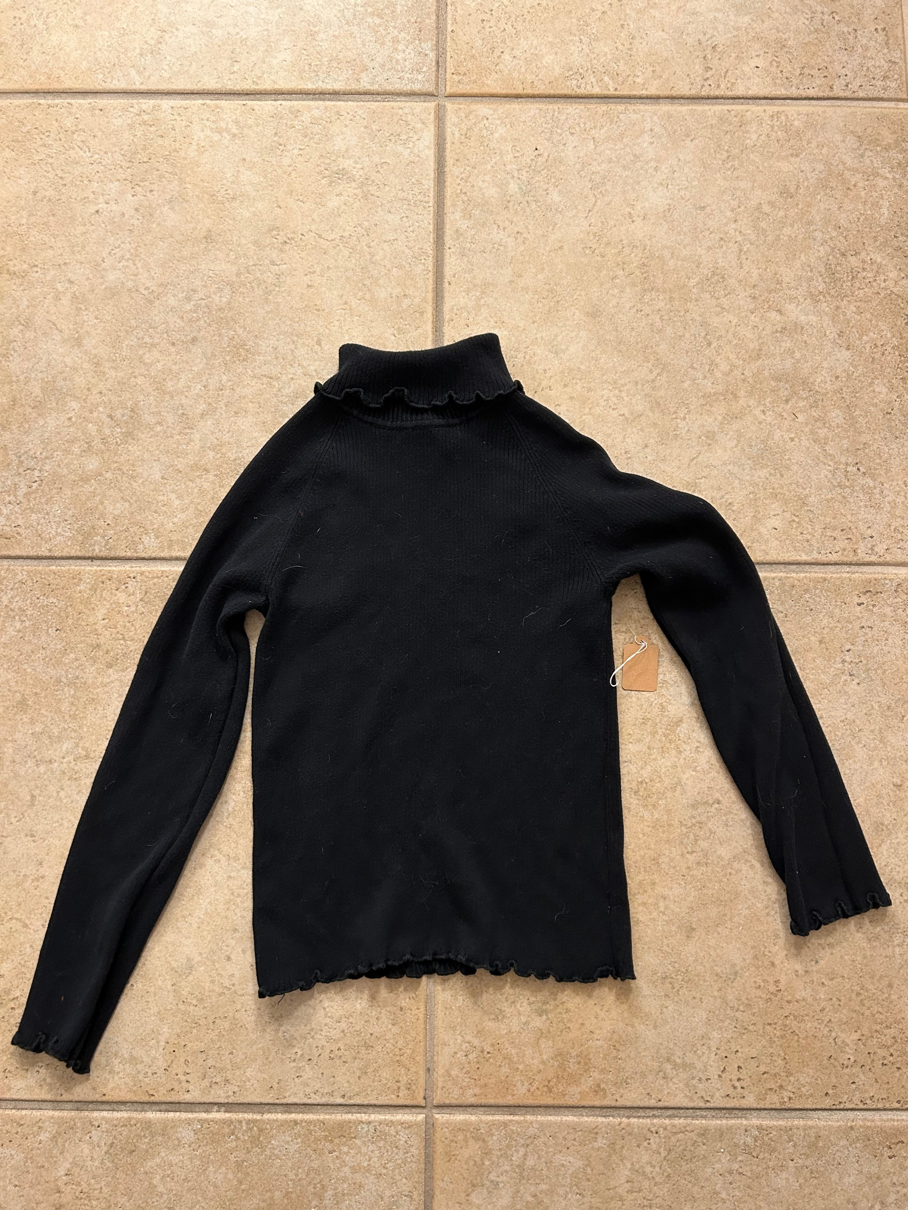Girls Black turtleneck size small 